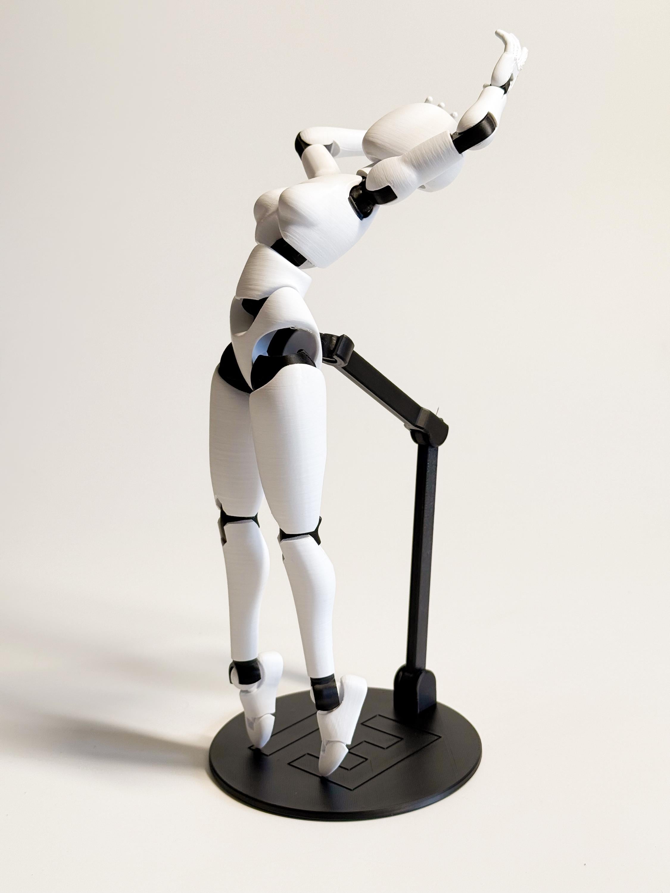 Dummy 13 Female PAM (Poseable Artist's Model) Fully Articulated Mannequin Figure ~ Size & Color Choice